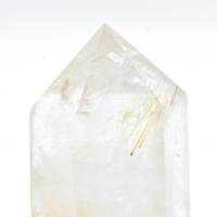 Golden Rutilated Quartz Full Polished Generator