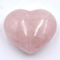 Rose Quartz Heart Carving [Medium - 3pcs]