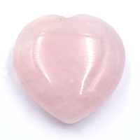 Rose Quartz Heart Carving [Small - 3pcs]