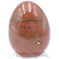 Red Jasper Egg Carving [&#39;B&#39;]