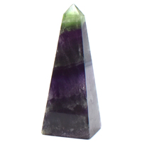 Rainbow Fluorite Obelisk