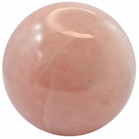 Rose Quartz Sphere Carving