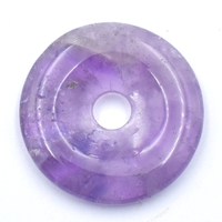 Amethyst Donut Pendant Carving