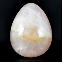 Rose Quartz Egg Carving