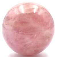 Rose Quartz Sphere Carving
