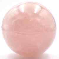 Rose Quartz Sphere Carving