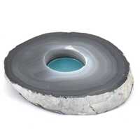 Agate Flat Tealight Holder