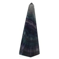 Rainbow Fluorite Obelisk