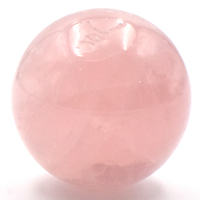 Rose Quartz Sphere Carving