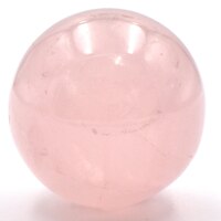 Rose Quartz Sphere Carving