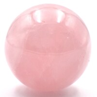 Rose Quartz Sphere Carving