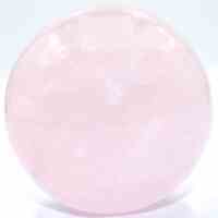 Rose Quartz Sphere Carving