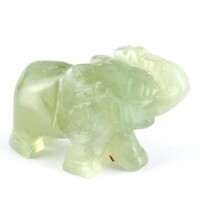 New Jade Elephant Carving [Small]