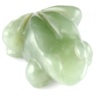 New Jade Frog Carving [Small]
