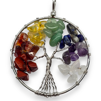 Chakra Tree of Life Suncatcher