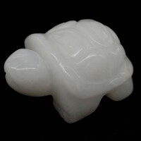Clear Quartz Turtle Carving [Type 1]