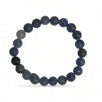 Blue Aventurine Bead Bracelet