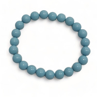 Turqouise Howlite Bead Bracelet