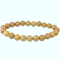 Picture Jasper Bead Bracelet