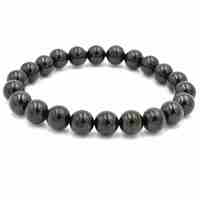 Jet Bead Bracelet