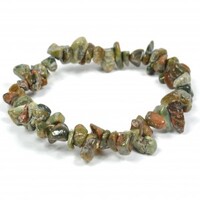 Rhyolite Chip Bracelet