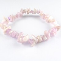 Kunzite Chip Bracelet