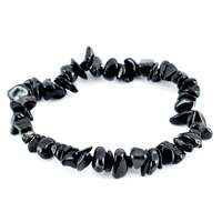 Black Tourmaline Chip Bracelet