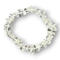 Clear Quartz Chip Bracelet