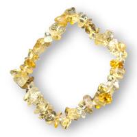 Citrine Chip Bracelet