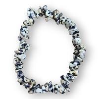 Dalmatian Jasper Chip Bracelet