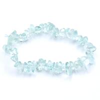 Light Blue Obsidian Chip Bracelet