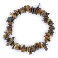 Petrified Wood Chip Bracelet