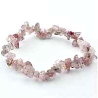Strawberry Quartz Chip Bracelet