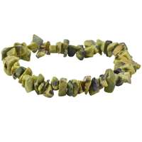 Stichtite In Serpentine Chip Bracelet