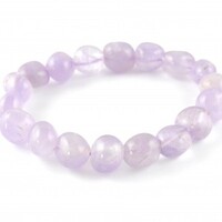 Amethyst Tumbled Bracelet