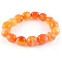 Carnelian Tumbled Bracelet