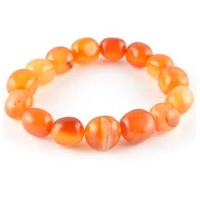 Carnelian Tumbled Bracelet