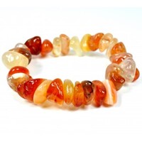 Carnelian Tumbled Bracelet