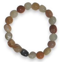 Moonstone Tumbled Bracelet