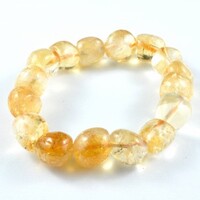 Citrine Tumbled Bracelet