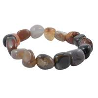 Petrified Wood Tumbled Bracelet