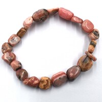 Rhodocrosite Tumbled Bracelet