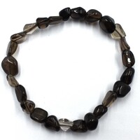 Smoky Quartz Tumbled Bracelet