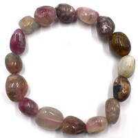 Mixed Tourmaline Tumbled Bracelet