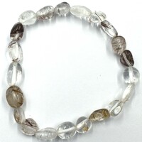 Rutilated Quartz Tumbled Bracelet