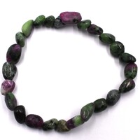 Ruby in Zoisite Tumbled Bracelet