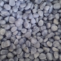 Blue Lace Agate Tumbled Stones - 1Kg Lots