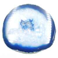 Blue Agate Geode Slice [Size 8]