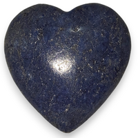 Dumortierite Heart Carving
