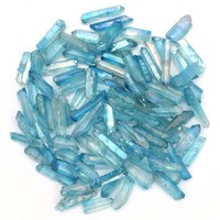 Aqua Aura Points [100-150pcs - Clear Quartz]